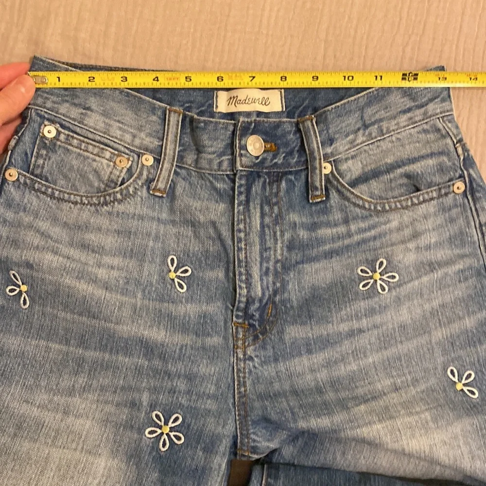 Madewell Denim Jeans with Contrast Stitching